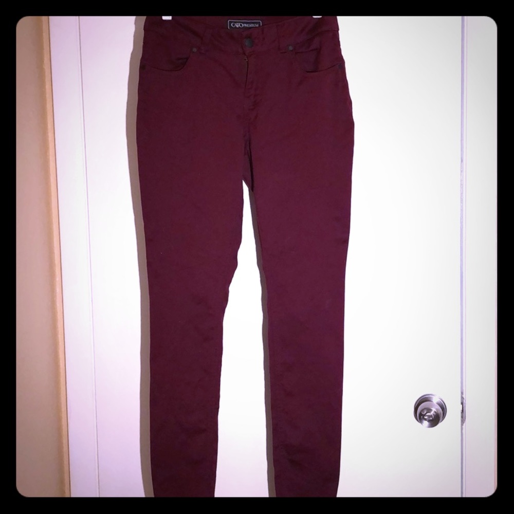 Maroon pants